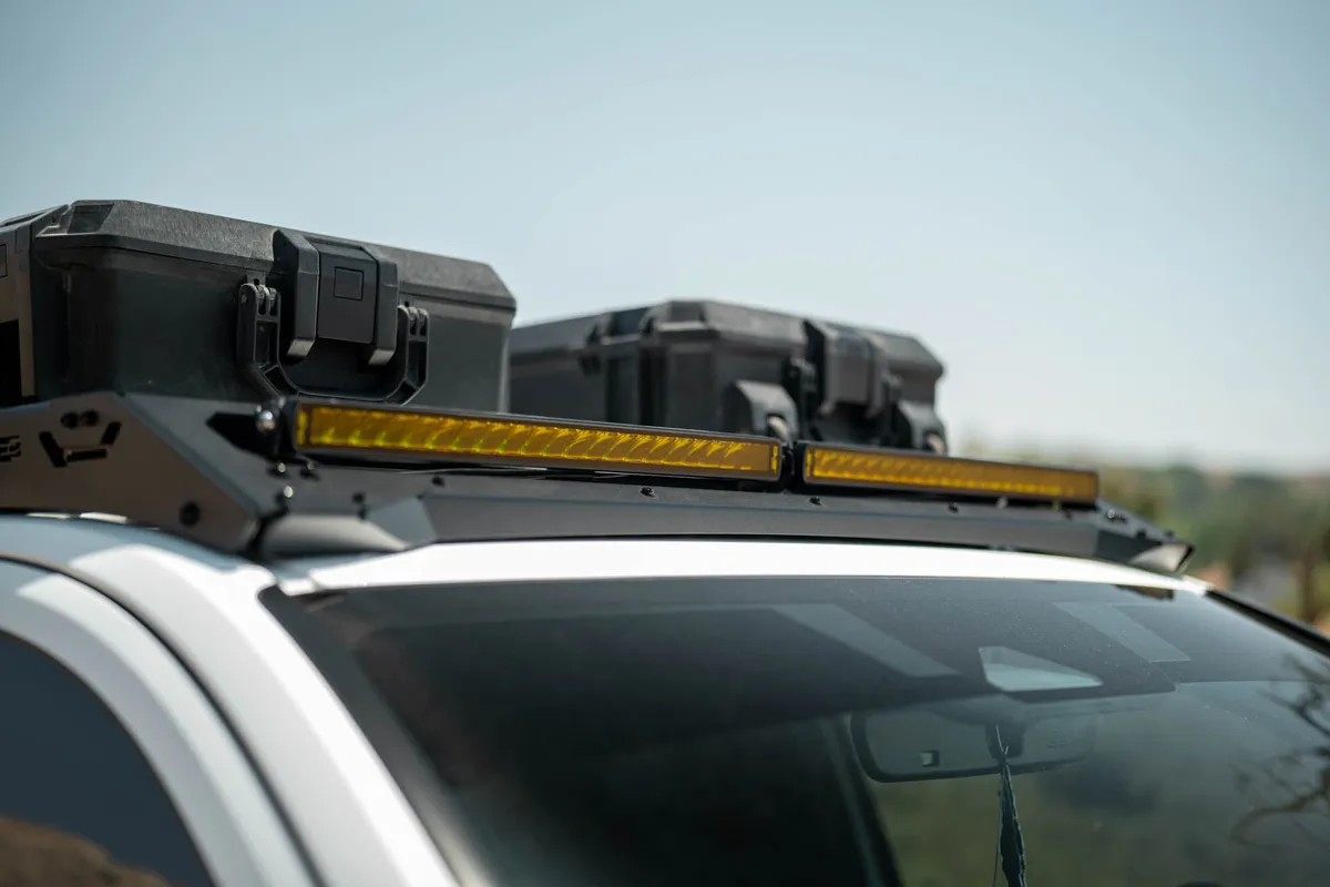 24c Tacoma Roof Rack Light Mount Only For Use With Dve Double Cab Roof Rack product image