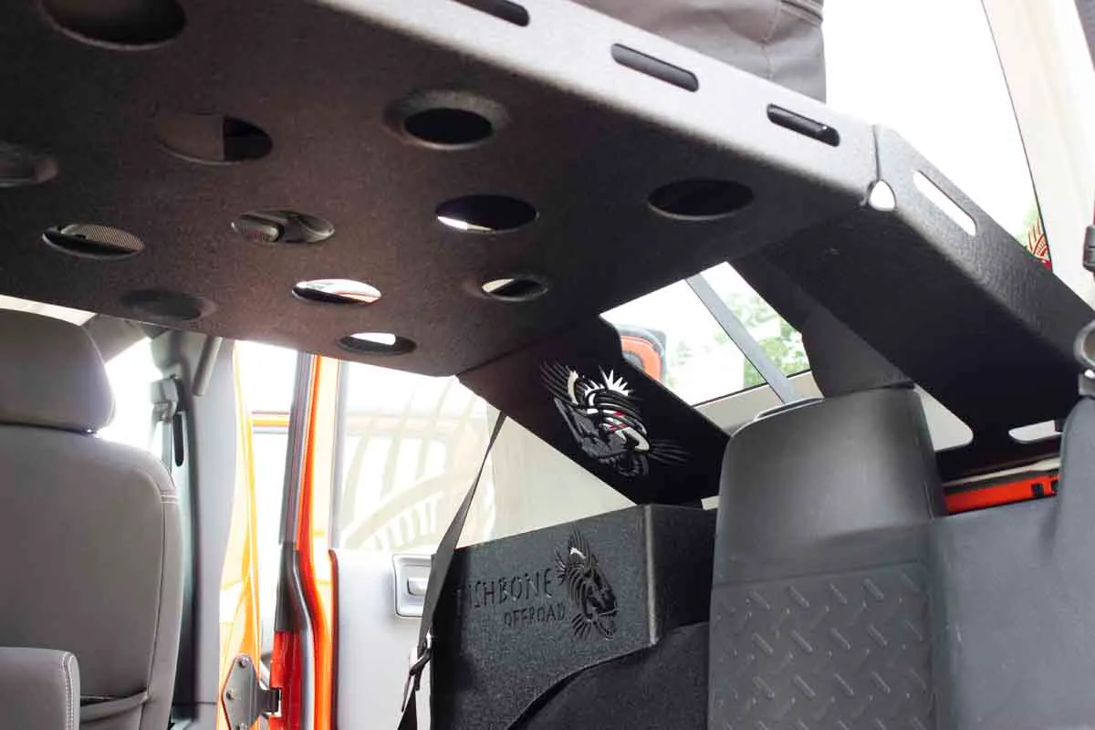 4-Door, Steel, Black powder coated, Includes mounting hardware, Usable Rack Space is 34-1/4 in. x 19-3/16 in. product image