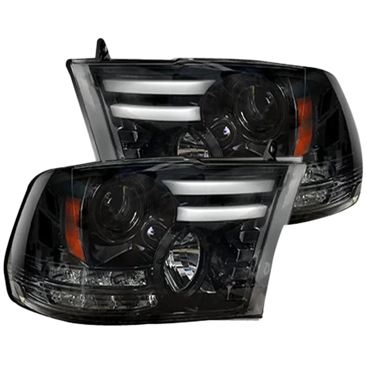 Dodge RAM 14-19 1500 Classic Body Style w OEM Projectors And 15-18 25003500 w OEM Projectors - Projector Headlights w product image