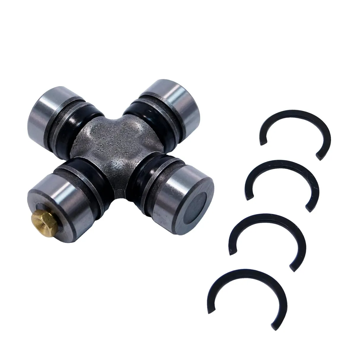ATV u Joints OE Replacement Rear Driveshaft at Transfer Case Each 2 Kymco Mxer 150 03 Kawasaki Mule 550 05-12 Kawasaki Brute Force Demon Powersports product image