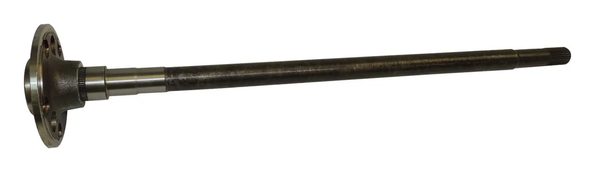 1984-1989 Cherokee XJ w/ Model 35; Flanged; 30.35in Long; 27 Spline; Rear Left; Axle Shaft Only 1987-1989 Wrangler YJ w/ Model 35; Flanged; 30.35in Long; 27 Spline; Rear Left; Axle Shaft Only product image