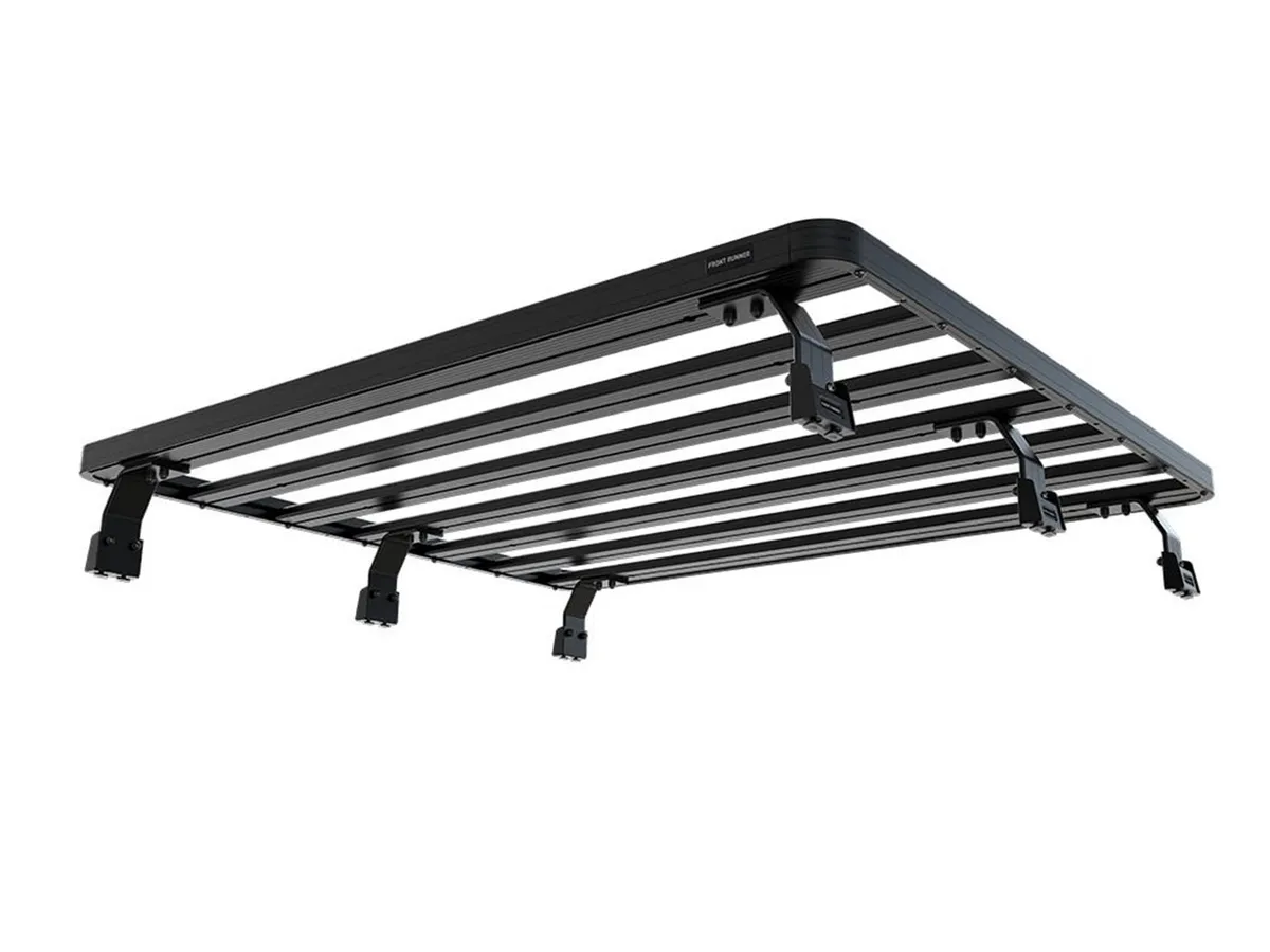 Slimline II Bed Rack Kit; Incl. 3 Pick-Up Roll Top Leg Mount; 1575mm x 1358mm SLII Tray; For 2022-Current Mahindra Pik Up Double Cab; product image