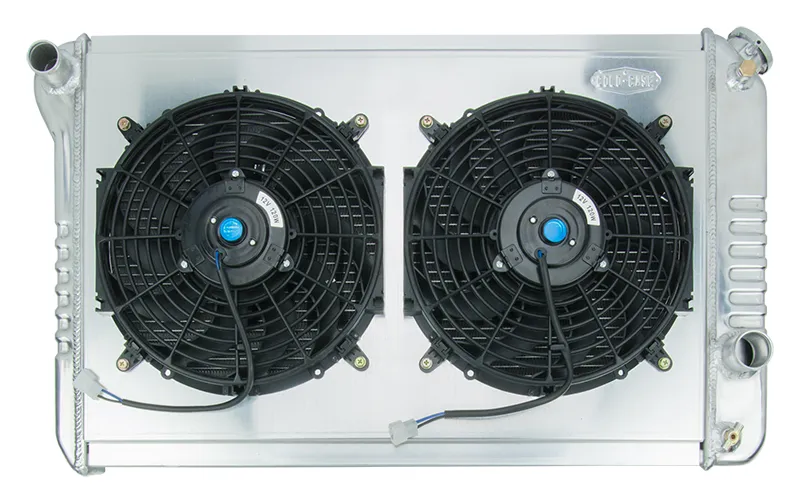 82-92 Camaro/Firebird 3rd Gen F-Body Aluminum Performance Radiator and 12 Inch Fan Kit Cold Case Radiators product image
