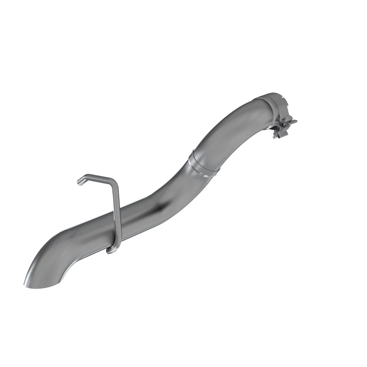 Armor Plus Axle Back Exhaust System; 2.5 in.; High Clearance; Single Rear Exit; 4 in. Outlet Diameter Tip; T409 Stainless Steel; product image