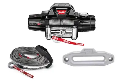 Warn Warn Zeon 10 Winch w/ Synthetic Rope and Fairlead Package