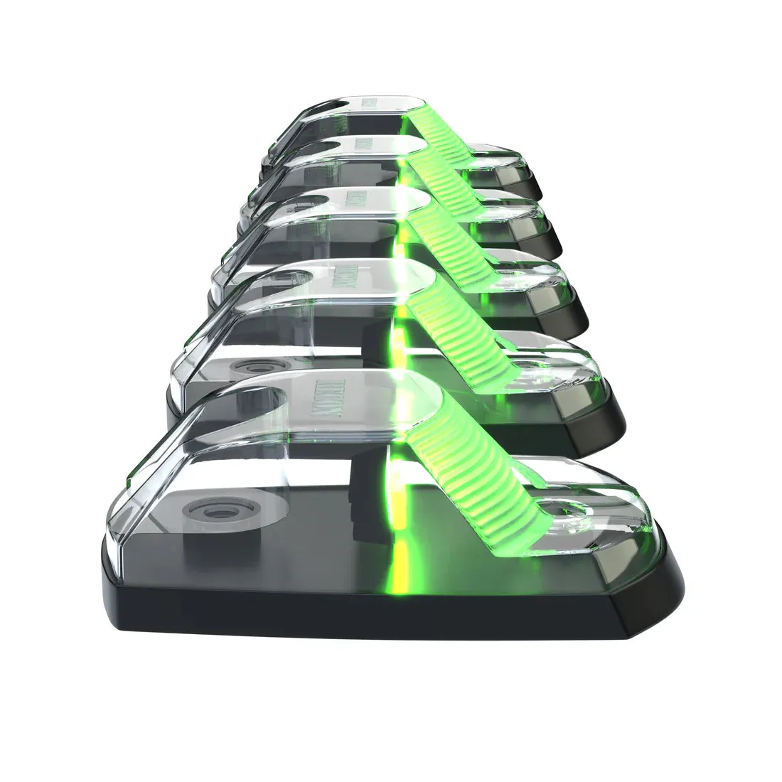 Ford 17-25 Super Duty 5-Piece Ultra Bright RGB Multi-Colored LED Cab Roof Lights Bluetooth App (Fresh Install: For Models That Did Not Come With Factory Cab Lights) - Multiple Lens product image