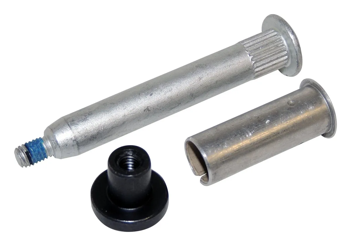 Door Hinge Pin & Bushing Kit for 2007-2018 Jeep JK Wrangler; For 1 Door Hinge product image