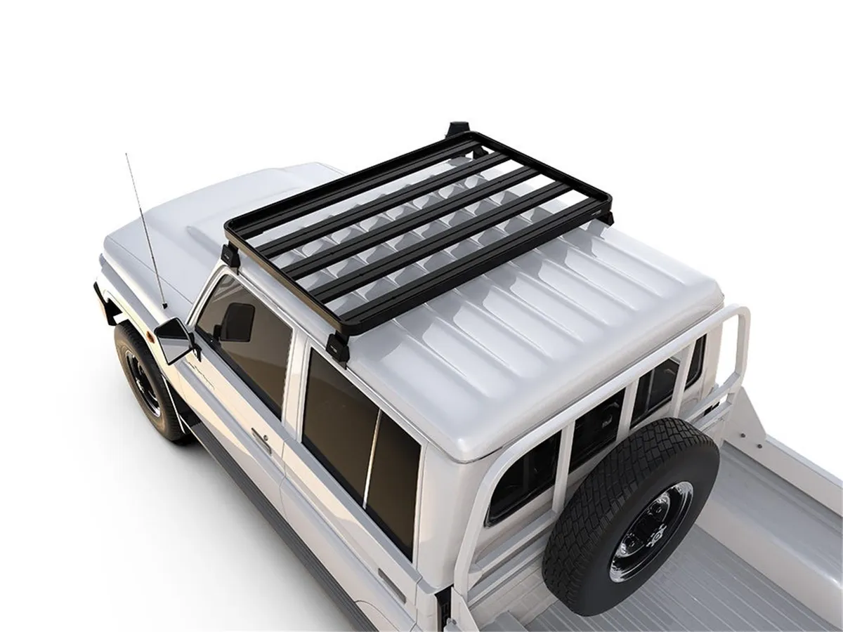 Slimline II 3/4 Roof Rack Kit; For 1999-2023 Toyota Land Cruiser 78 Series Double Cab Pickup; product image