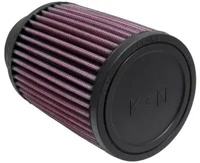 K&N 2-3/410 DEG FLG, 4OD, 5H Universal Rubber Filter