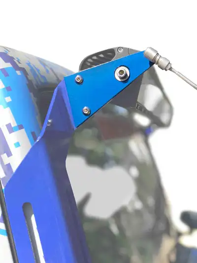 Steinjager Steinjäger Exterior Accessories Wrangler JK 2007-2018 Light Mounts A-Pillar Brackets Playboy Blue