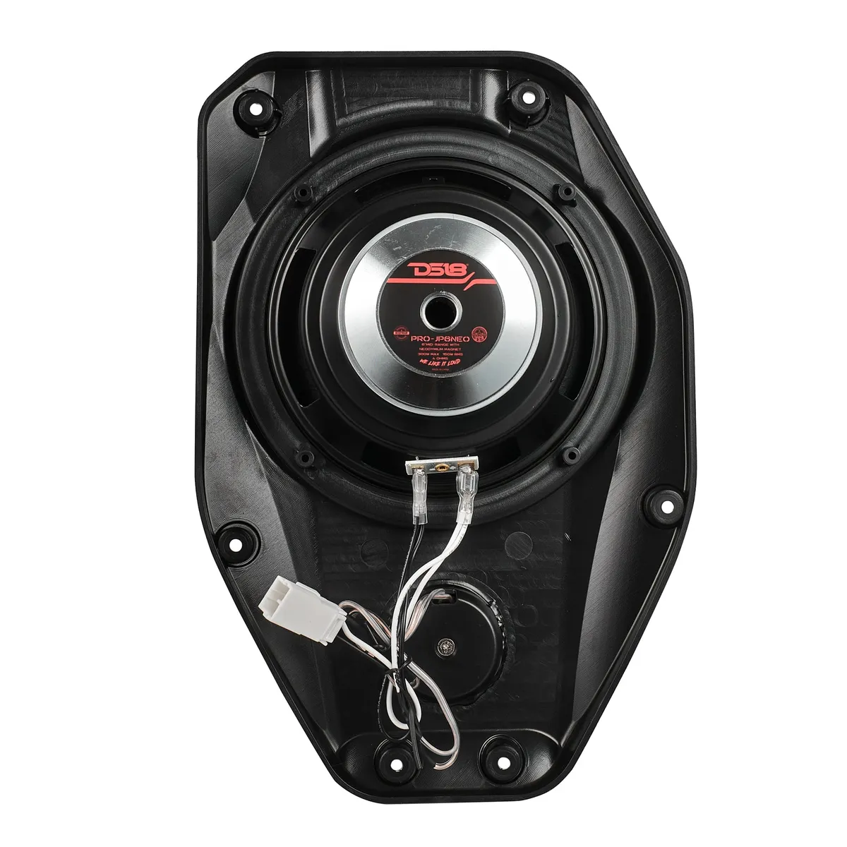 "DS18 JL-SB6 Plug & Play Sound Bar Enclosure Upgrade with 6.5"" Neodymium Mid-Range and Tweeter for Jeep Wrangler JL / JLU | Gladiator JT Left and Right" product image