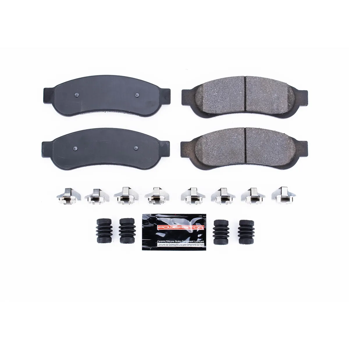 Rear Z23 Evolution Sport Carbon Fiber Infused Ceramic Brake Pads product image