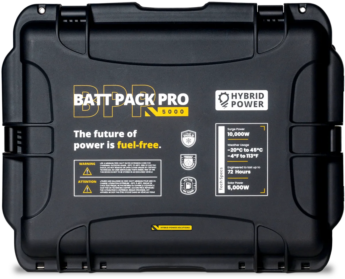 Batt Pack Pro 5kw 120v Portable Power product image