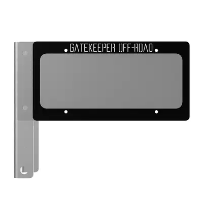 GateKeeper Off-Road Trailer Stake Pocket License Plate Mount