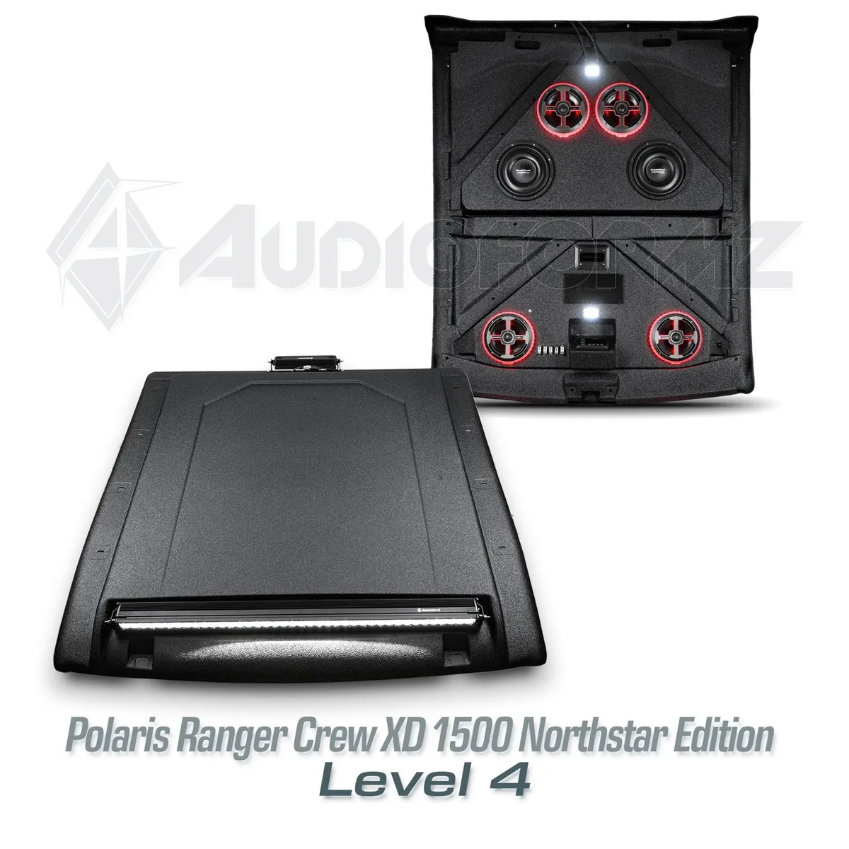 24c Polaris Ranger Crew Northstar/Cab xd 1500 Stereo Tops (4door) Level 5 product image