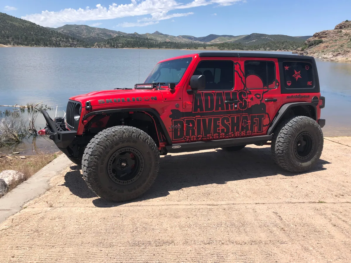 Adams Driveshaft Jl Rubicon - Sport - Sahara - Rear 1350 Cv Driveshaft [Extreme Duty Series] product image