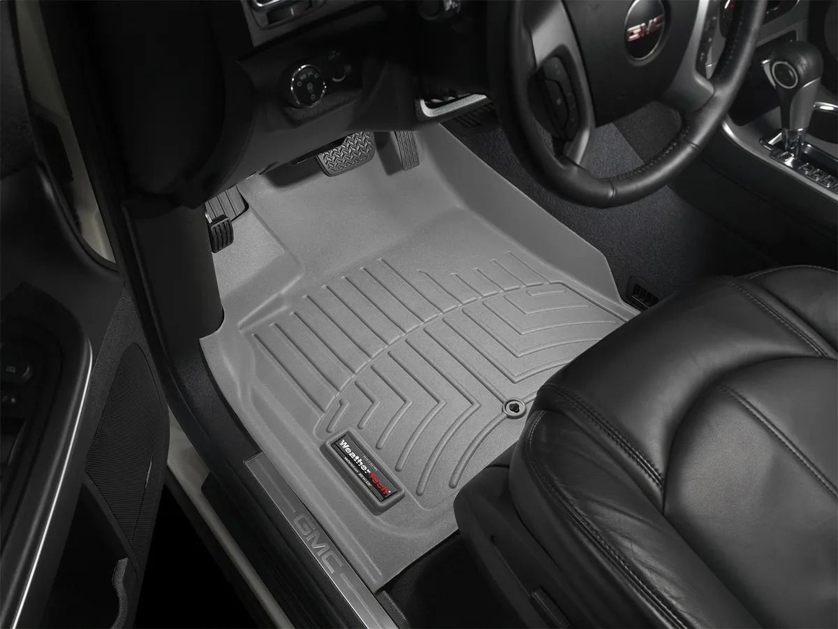 2008 + GMC Acadia Grey Front FloorLiner / 2008 + Buick Enclave Grey Front FloorLiner / 2008 + Chevrolet Traverse Grey Front FloorLiner product image