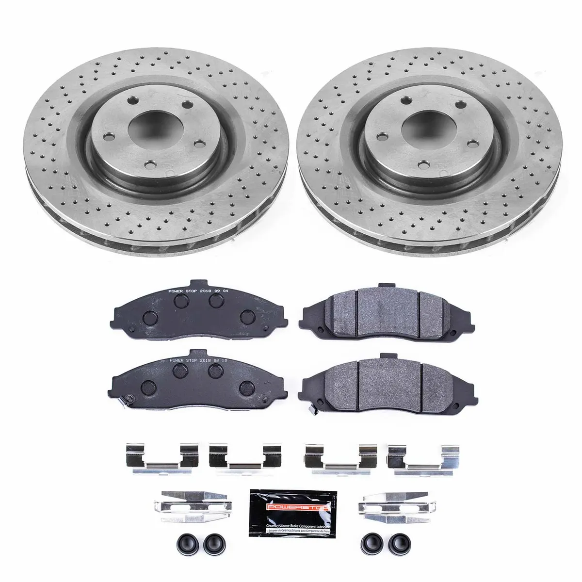 Track Day Kit-Stage 1 Kit For Track Day Enthusiasts: Rotors And Pads-For Use W/Street Tires product image