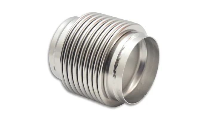 Vibrant Performance Vibrant Performance - 68935 - Bellows Assembly with Solid Liner, 3.50 in. I.D. x 4.00 in. Long - Electro Polished