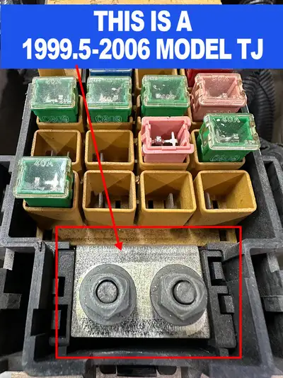 Big7Kits 1997-1999 Jeep Wrangler TJ / LJ Battery Cable Kit 4.0 Liter 2 Gauge Battery Cable Big7Kits