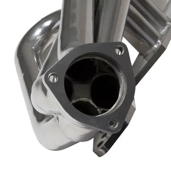 Chevrolet GM Truck SUV 5.0 5.7 1-5/8 Shorty Exhaust Headers Polished Silver Ceramic 96-99 product image