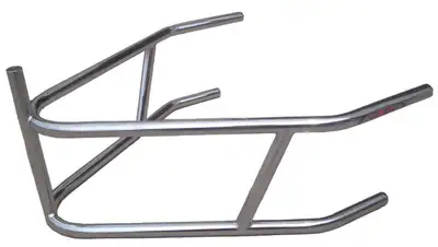 Triple X Race Components Bumper w/ Braces Chrome Moly Sprint Car
