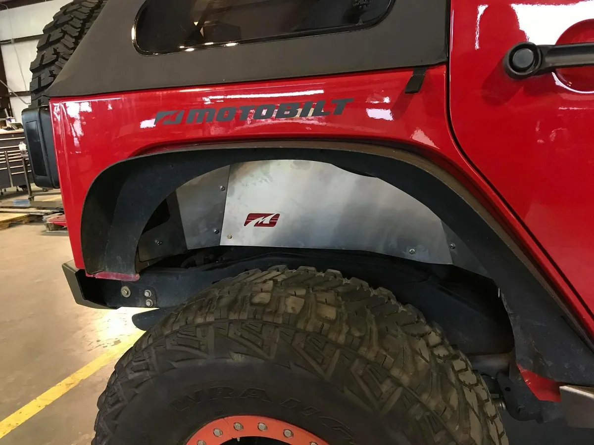Rear Inner Fenders Aluminum for Jeep JK / JKU product image