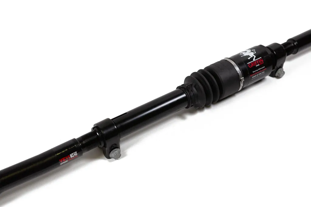Steer Smarts Jeep Drag Link Bottom Mount w/ Griffin XD Black Bellow Yeti XD For 18-24 Wrangler/Gladiator Steer Smarts