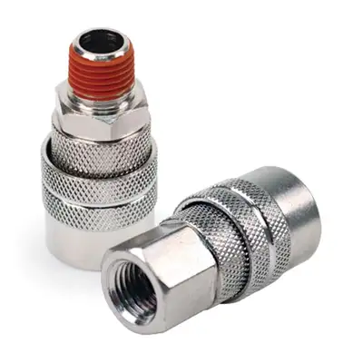 Viair "1/4"" Quick Connect Coupler (M, NPT)"