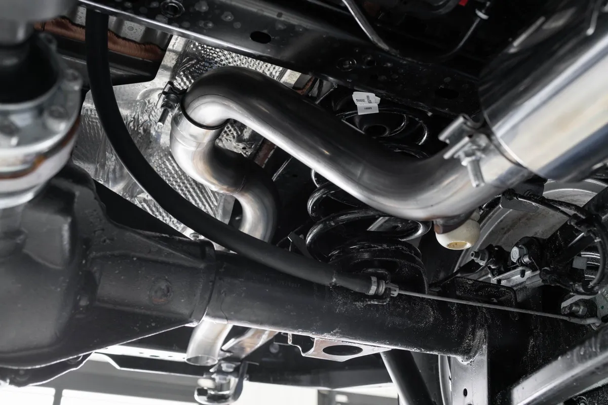 Jeep JL Cat Back Exhaust System Single Rear Exit Armor Pro Series For 18-Up Wrangler JL 2/4 Door MBRP product image