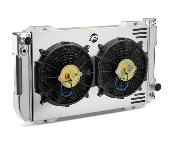 123 Series Radiator System Universal GM 26 Inch Core Shroud and Dual Fans Manual Transmission Proform product image