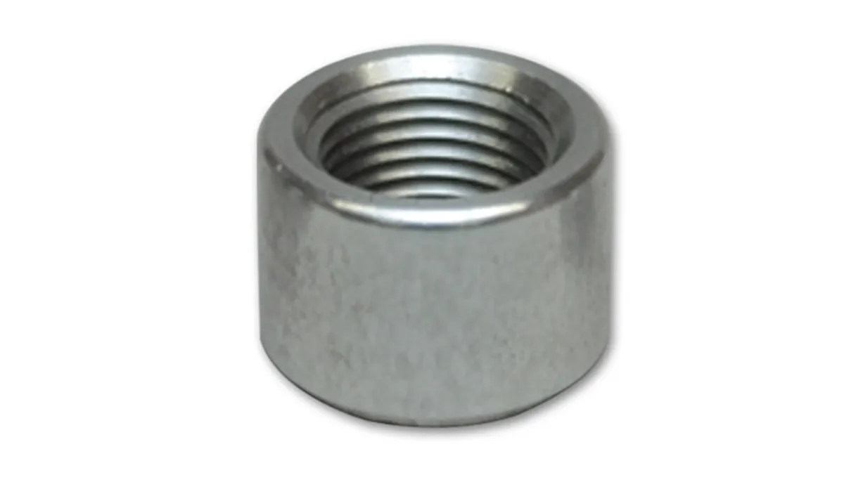 Vibrant Performance - 11162 - Female -8AN Aluminum Weld Bung (3/4 in. - 16 Thread, 1 in. Flange OD) product image