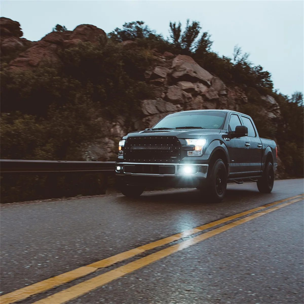 Rigid Industries D-Series PRO SAE Fog Lights, White - Pair product image