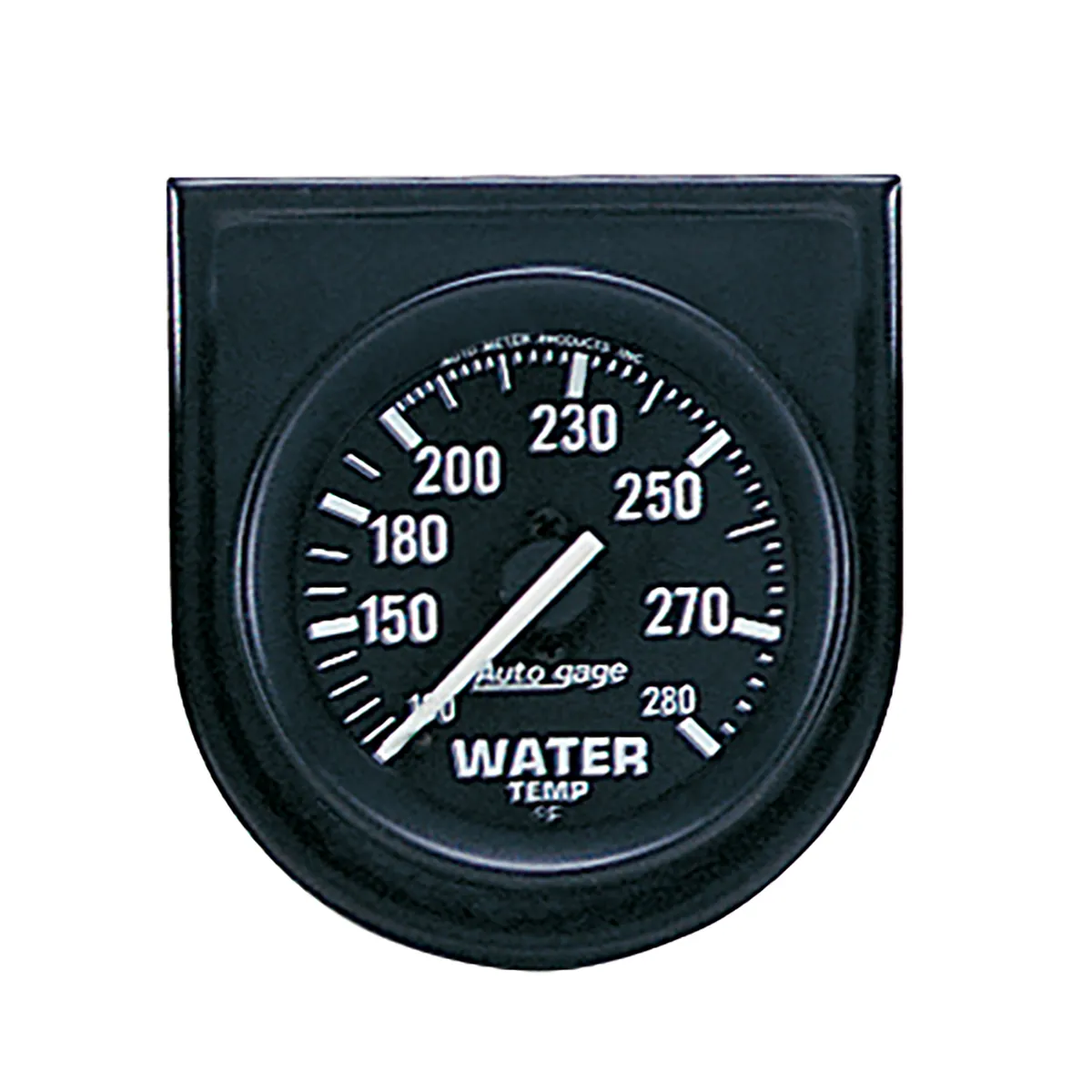 Gauge Console, Water Temp, 2", 280?F, Blk Dial, Blk Bezel, AutoGage product image