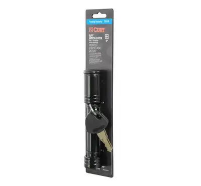 CURT 5/8in Class Iii/Iv Dogbone Receiver Lock Black