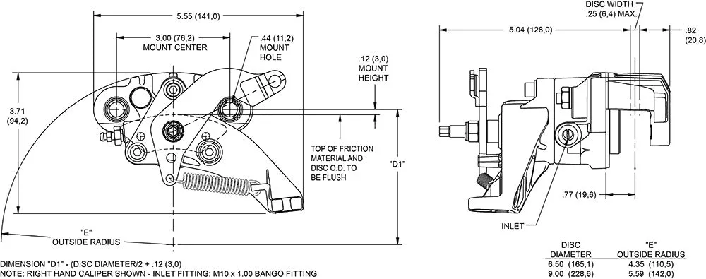 Wilwood CALIPERHM41.00.188 ROTORLHINVERTED product image