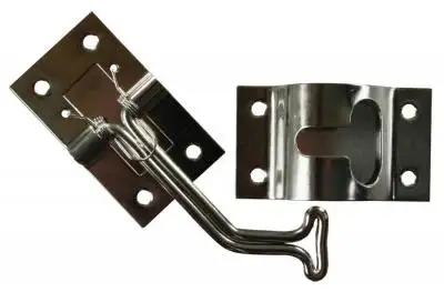 JR Products 45 Degree Tstyle Door Holder Stainless Steel