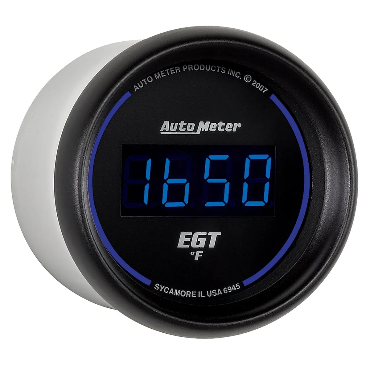 Gauge, Pyrometer (EGT), 2 1/16", 1600?F, Digital, Black Dial w/ Blue LED product image
