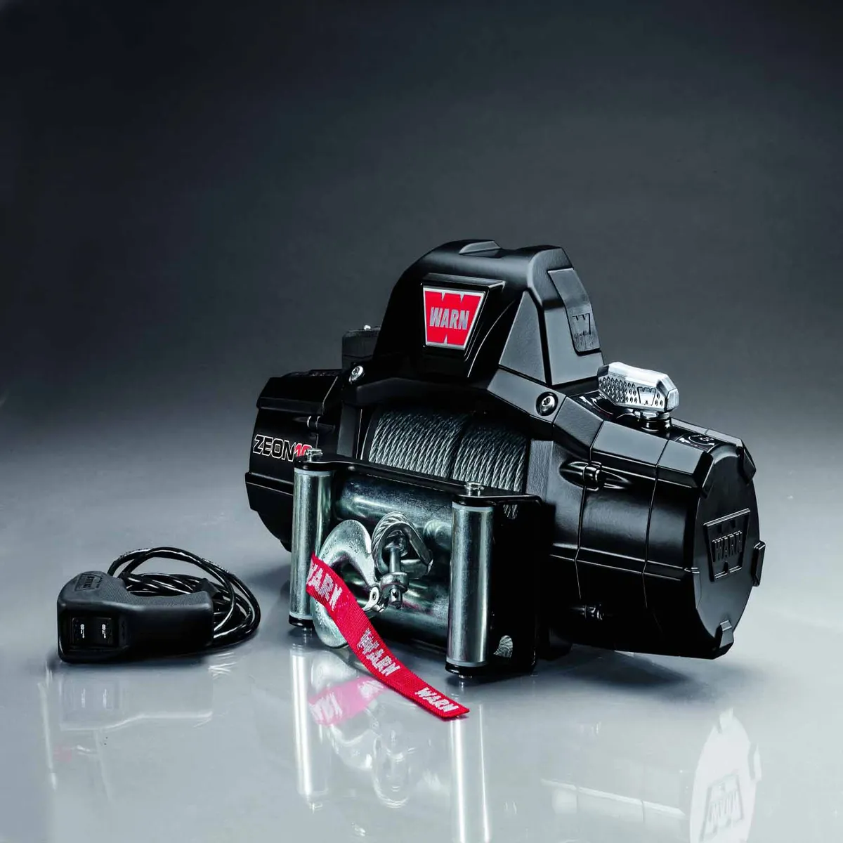 Warn Zeon 10 Winch - 10,000 lb Electric Winch with Steel Rope product image