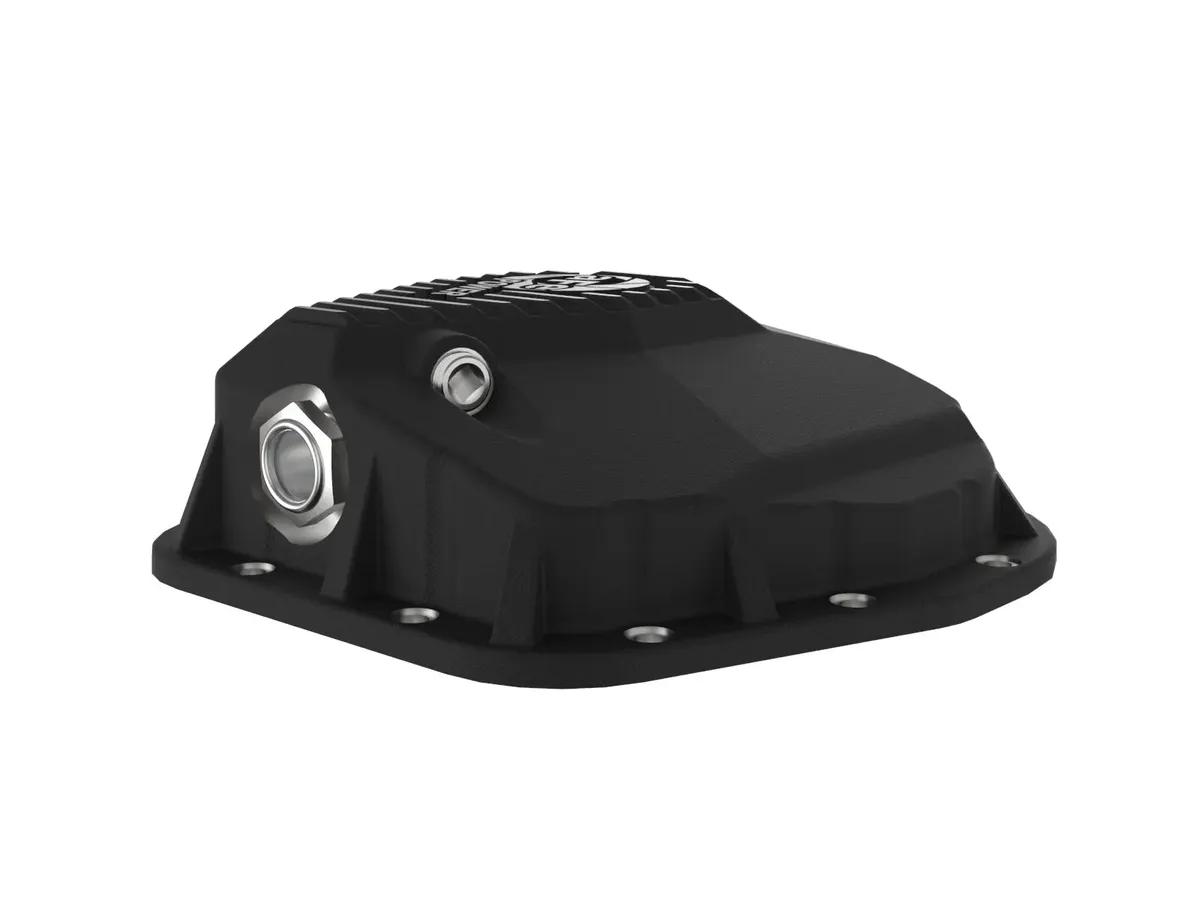 aFe POWER Pro Series Rear Differential Cover Black w/ Machined Fins Ford F-150/Raptor 97-23 (9.75-12) product image
