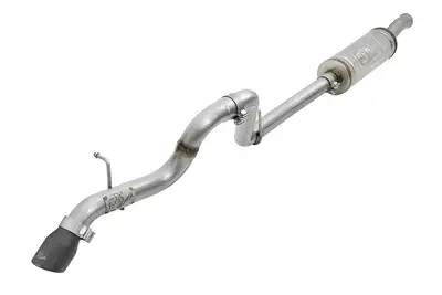 aFe Power aFe POWER MACH Force-Xp 2.5in Cat-Back Hi-Tuck Exhaust System - Black Tip - JL 4DR 3.6L