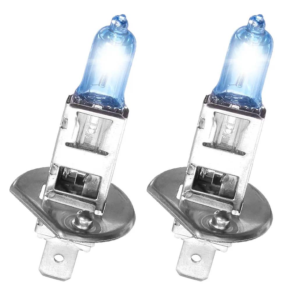H1 12v 55w 125w (4600 Kelvin) Headlight Bulbs Diamond White product image
