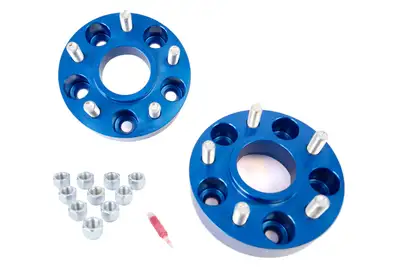 Spidertrax 0212 Liberty/8706 Wrangler 5 X 41/2in X 11/2in Thick Blue Wheel Spacers(Pair)