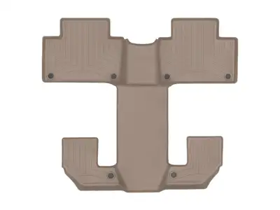 Weathertech FloorLiner™ DigitalFit®; Tan; Rear and Third Row; 1 Piece;
