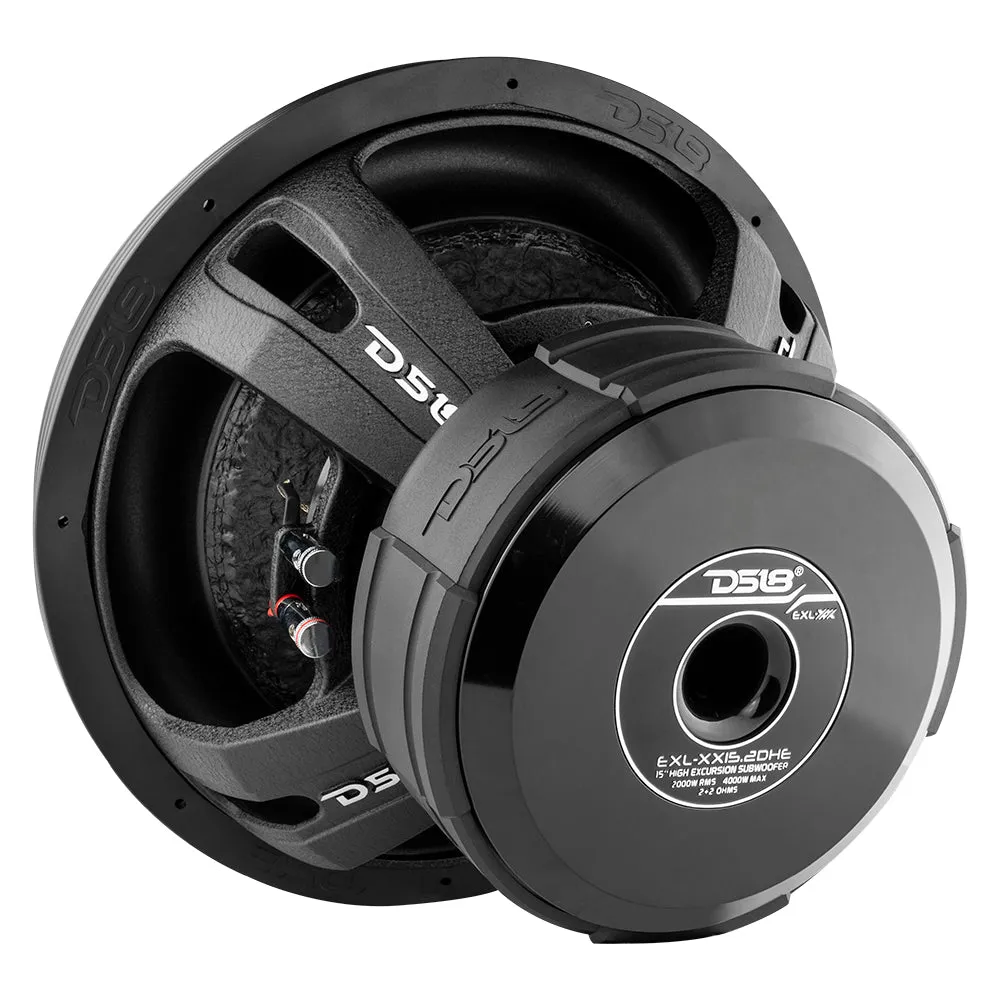 EXL XX 15" High Excursion Subwoofer 2000 Watts Rms DVC 2-Ohm product image