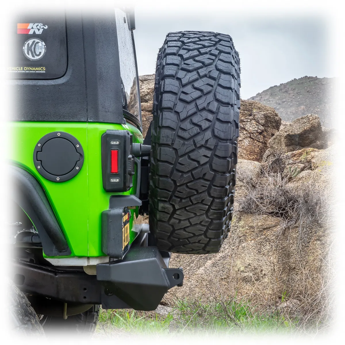 Turn Offroad Tire Carrier and Tailgate Reinforcement - JK product image