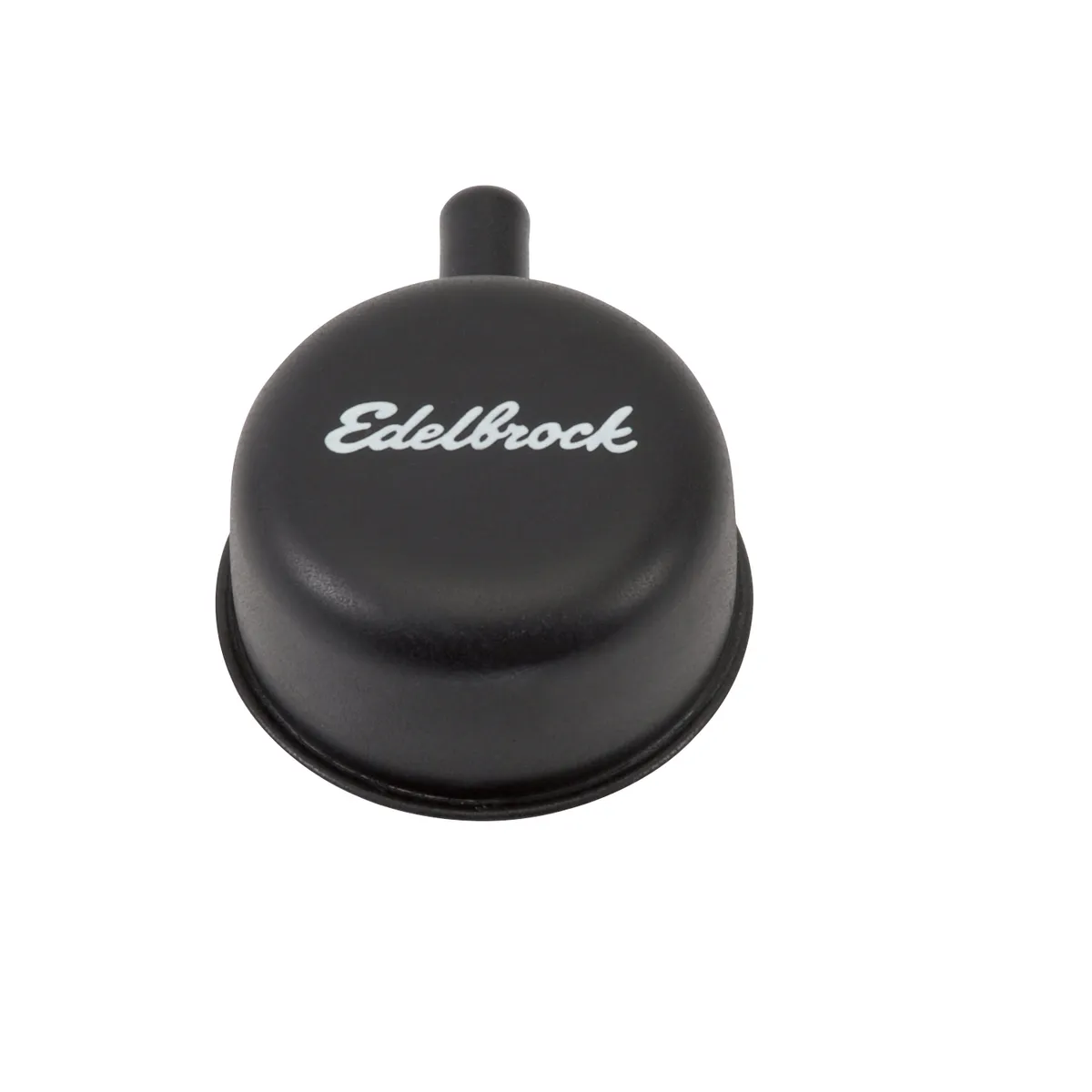 Edelbrock 4413 Signature Series Crankcase Breather Cap #4413 W/ 90 Degree Vent Nipple product image