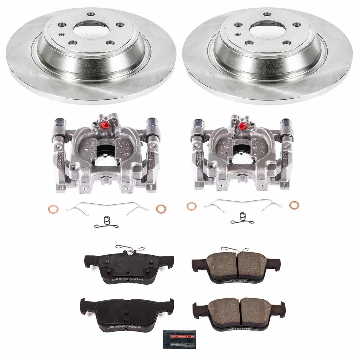 Z17 Direct Replacement Kit: Rotors; Ceramic Pads; Calipers product image