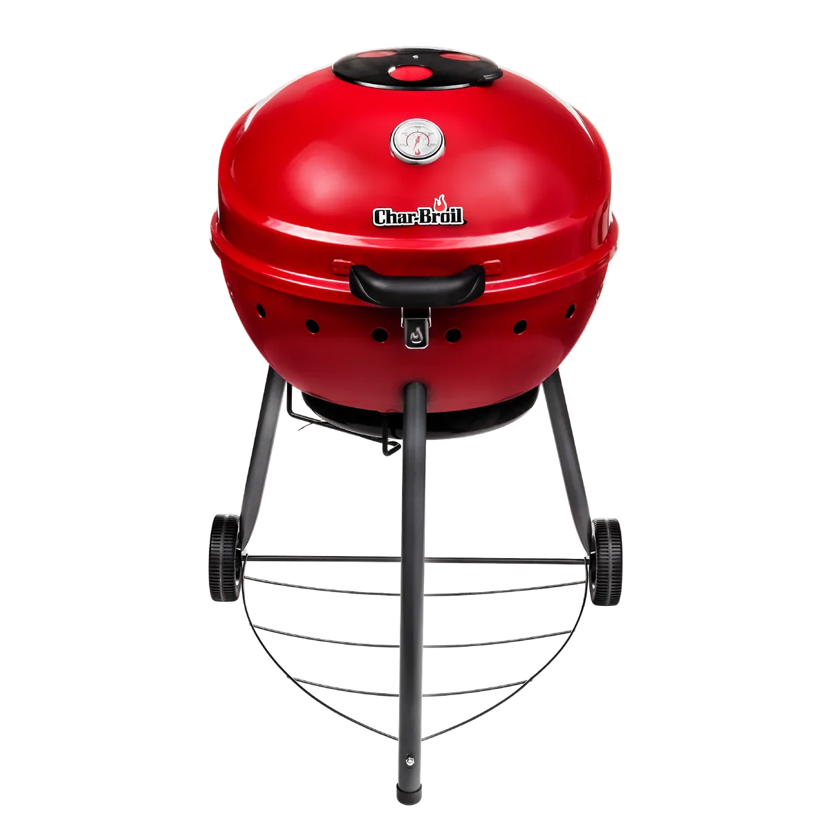 Kettleman® TRU-Infrared™ Charcoal Grill Red product image