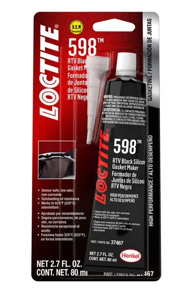 Loctite RTV 598 Black Silicone 80ml/2.7oz